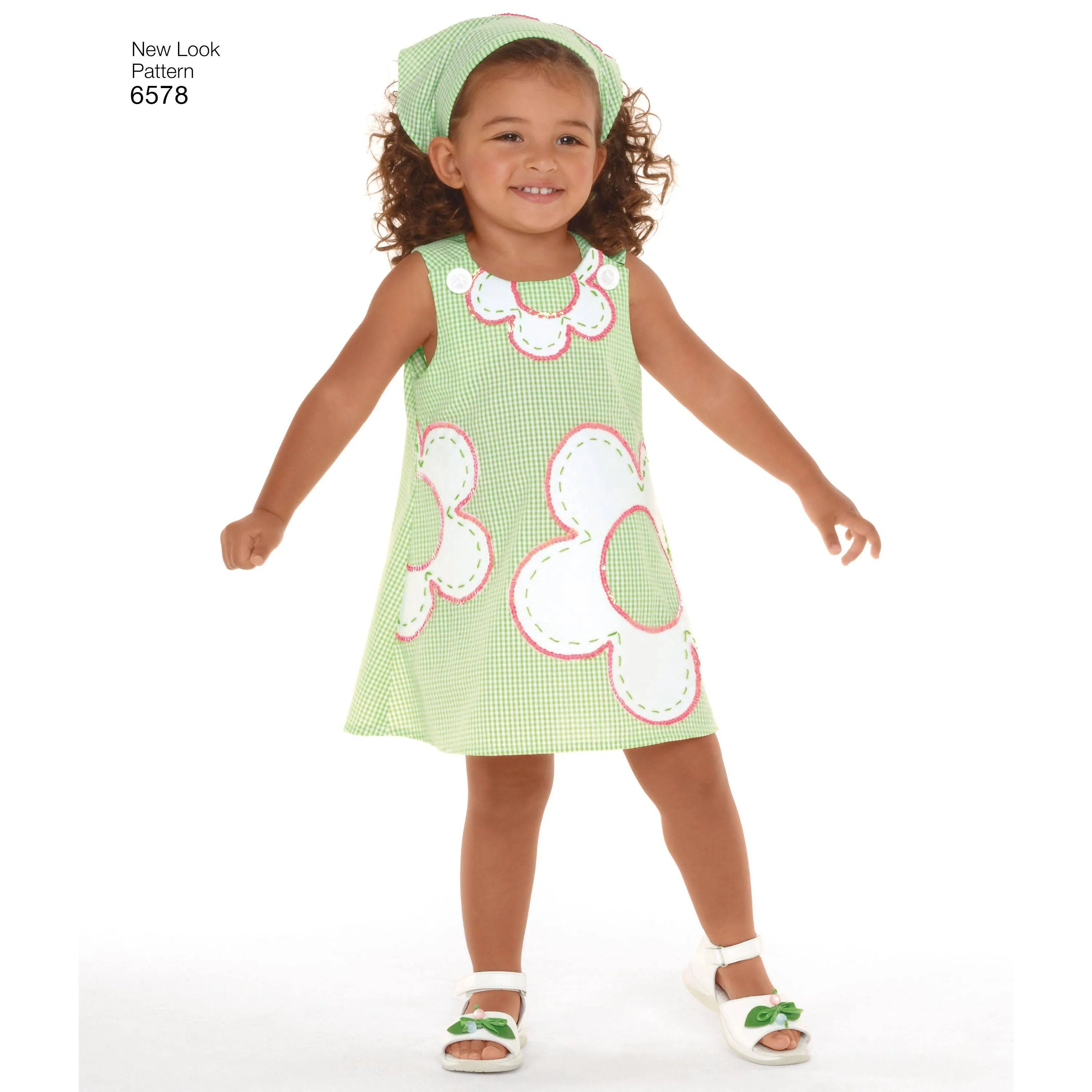 6578 Toddler Dresses