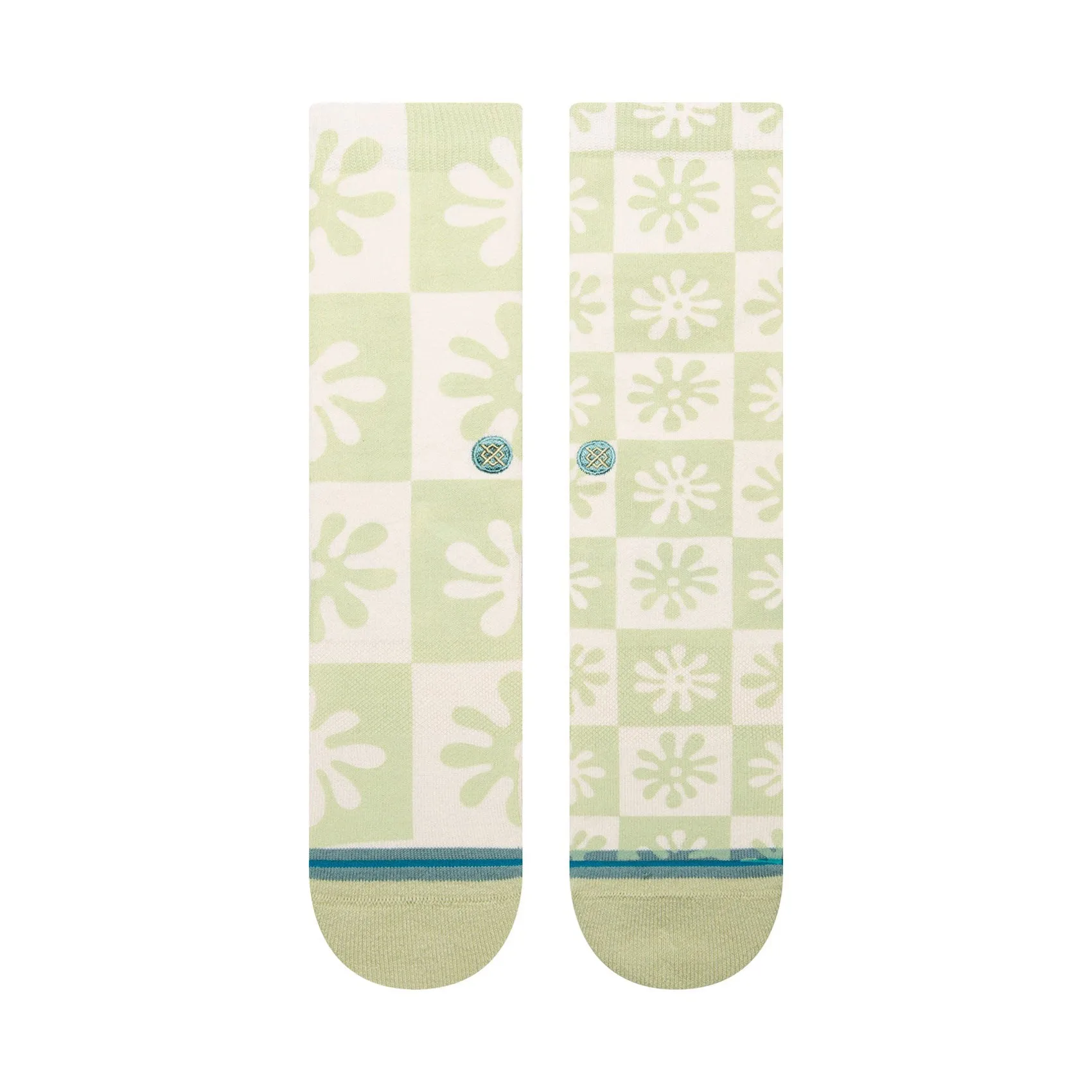 Adult Crew Socks - Poppins - Sage