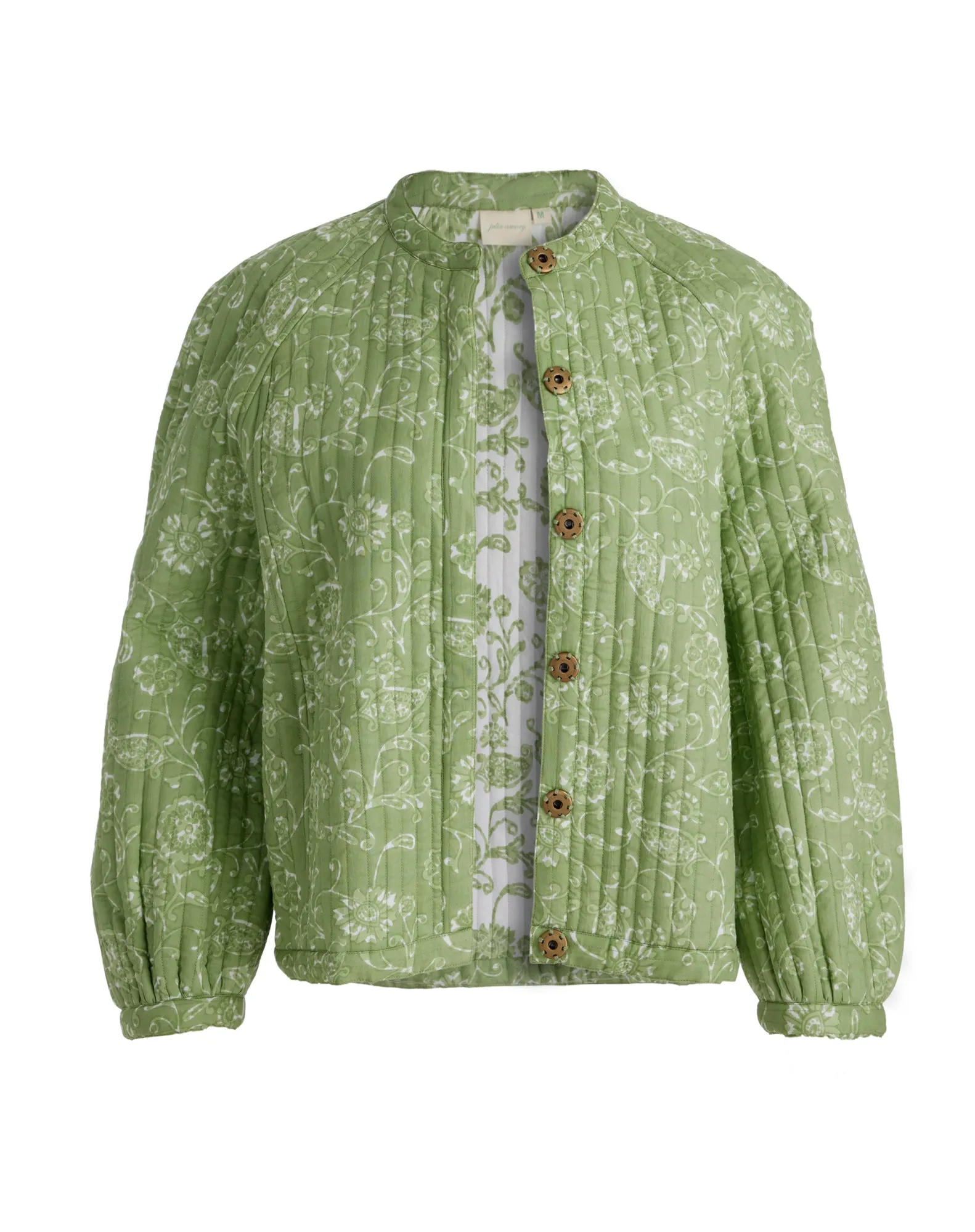 AERIN x JA Devon Jacket - Sage Petunia