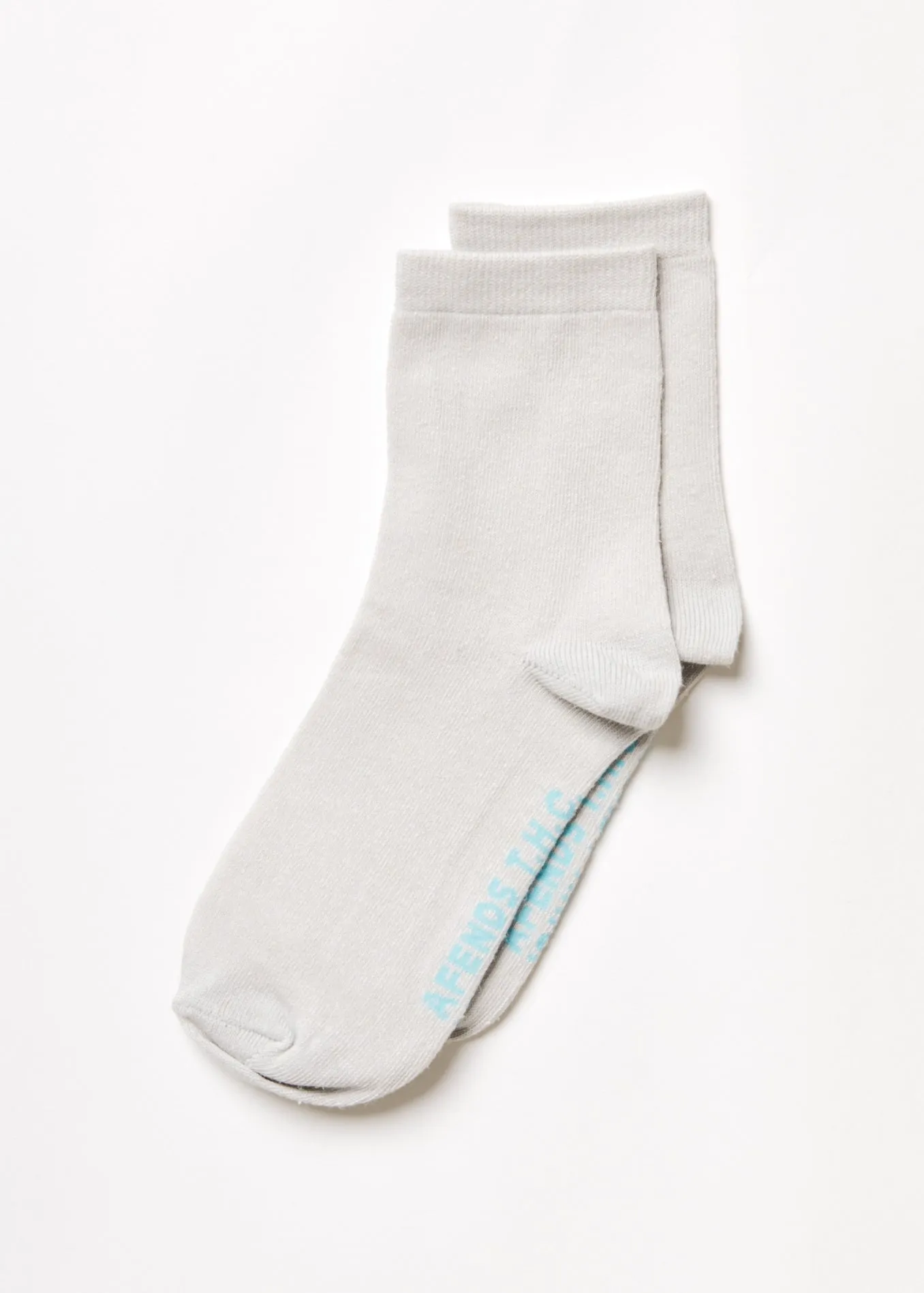 AFENDS Unisex All Time - Crew Socks - Shadow