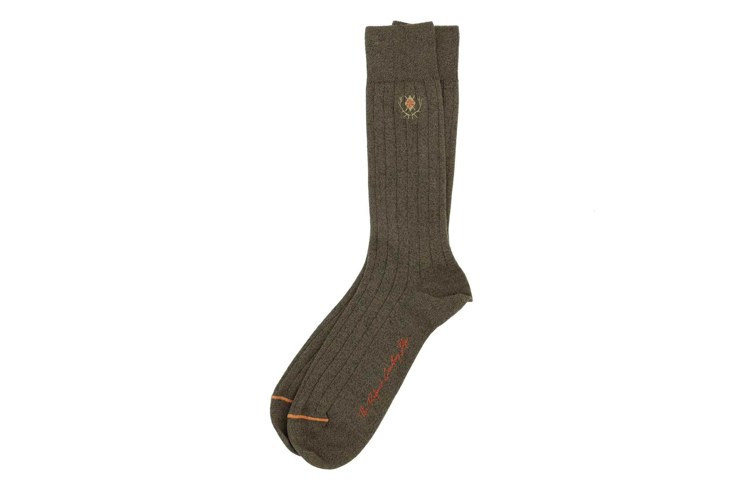 All Season Country Classic Merino Wool and Pima Cotton Socks - Sage