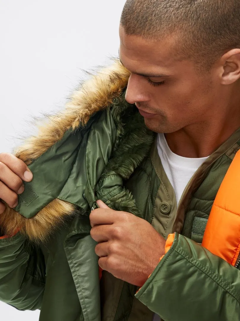 Alpha Slim Fit N-3B Parka - Sage