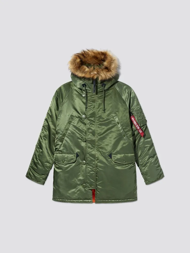 Alpha Slim Fit N-3B Parka - Sage