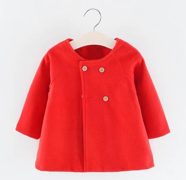 Baby Girl Wool Coat