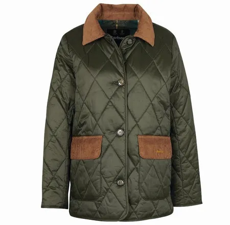 Barbour Bragar Quilted Jacket Sage