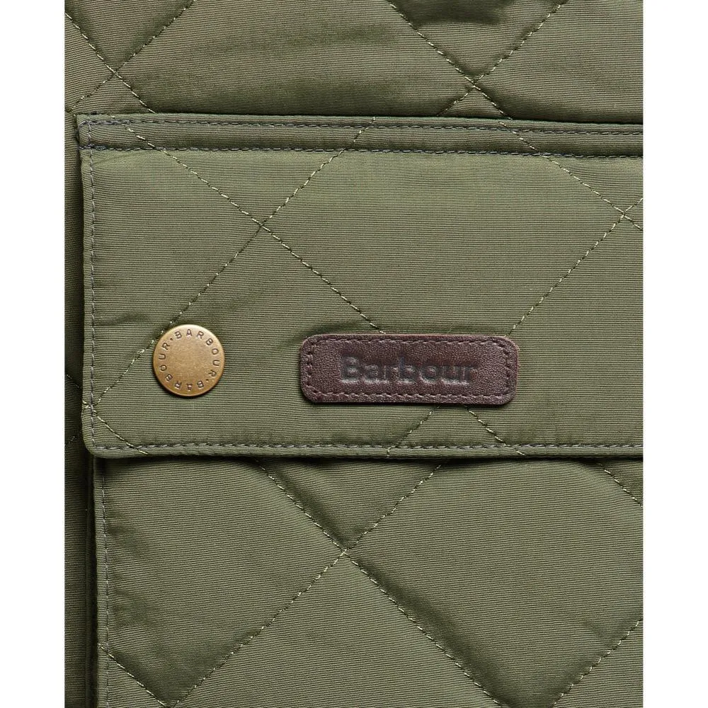 Barbour Fernwood Mens Quilted Gilet - Sage