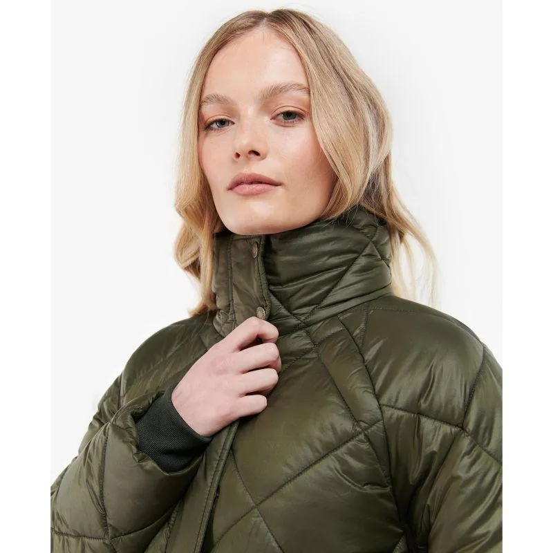 Barbour Hoxa Ladies Quilted Jacket - Sage/Ancient