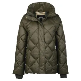 Barbour Hoxa Ladies Quilted Jacket - Sage/Ancient