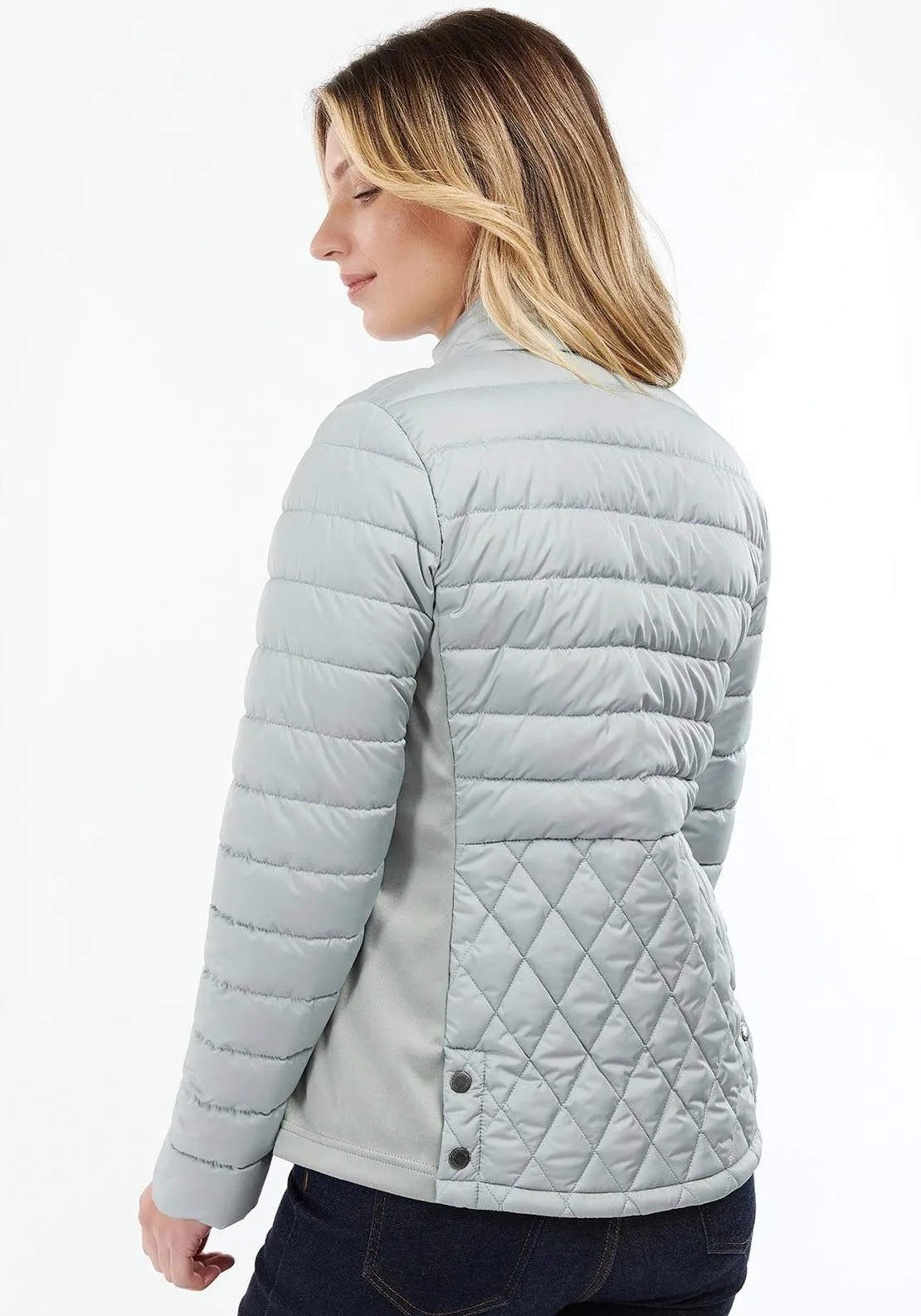 Barbour Womens Esme Quilted Short Jacket, Lily Pad