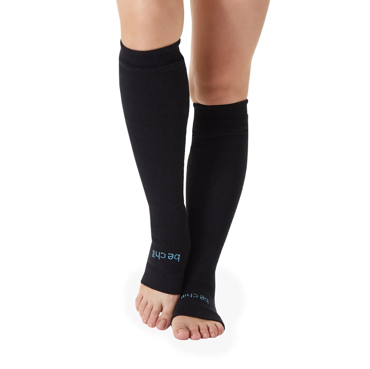 Be Chill Grip Leg Warmers (Black/Aqua)