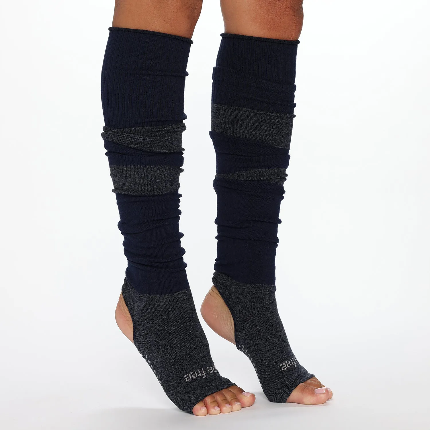 Be Free Stirrup Grip Leg Warmers (Night)