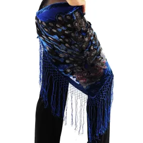 Belly Dance Peacock Hip Scarf | PARSI-BOLO