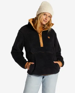 Billabong Switchback Pullover Jacket-Black Sands