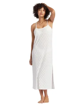 BILLABONG Women's Day Dream Coverup Dress Salt Crystal