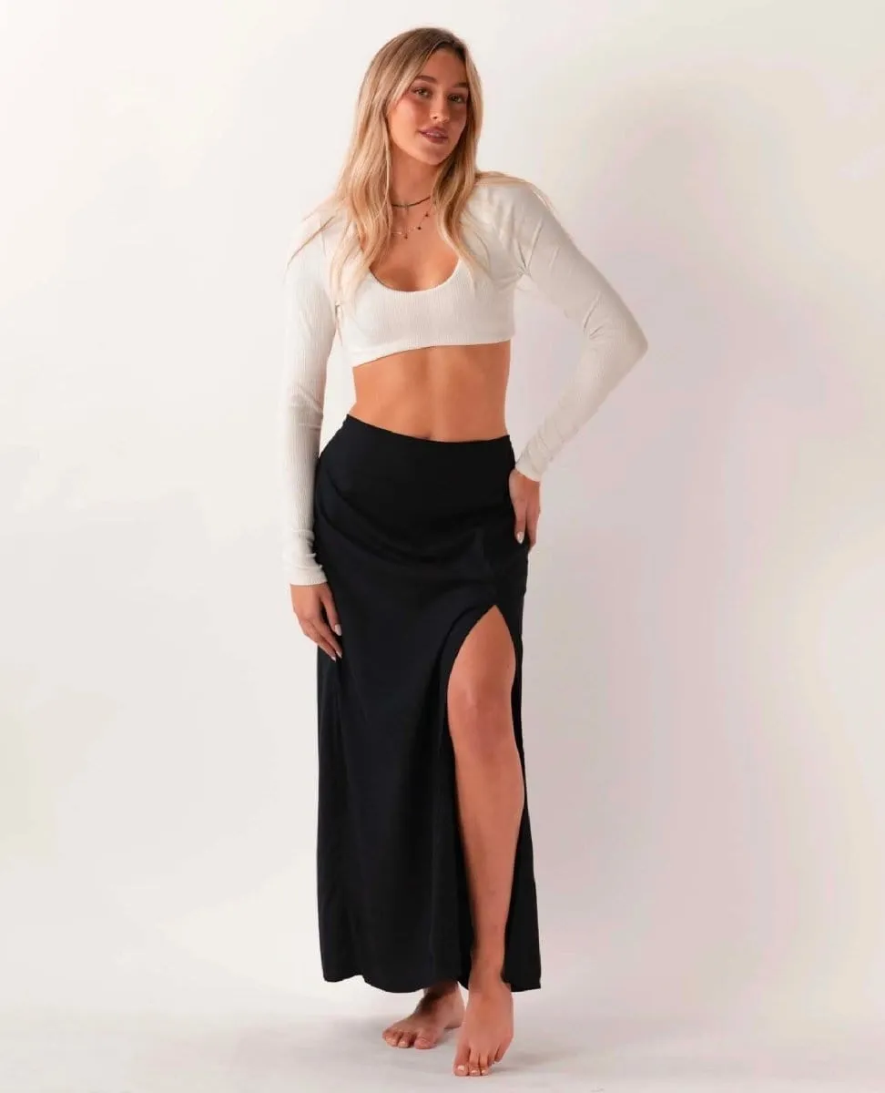 Black Maxi Skirt