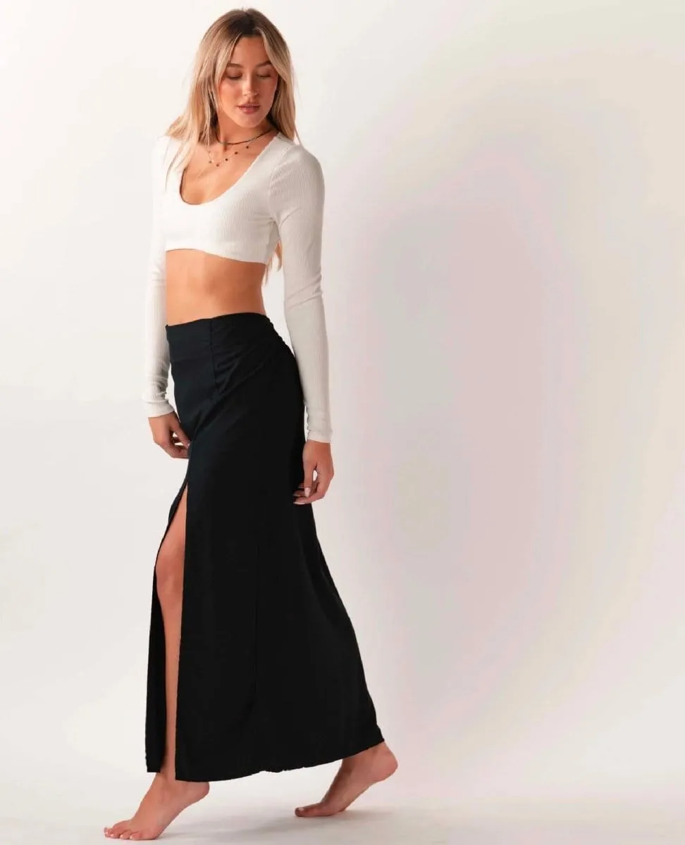 Black Maxi Skirt