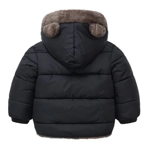 Black Puffer Jacket Kids