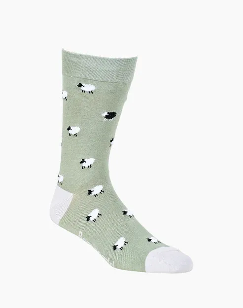 Black Sheep | Sage | Men's Bamboo Socks