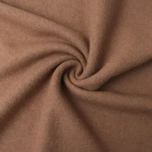 Boiled Wool Coating - Camel