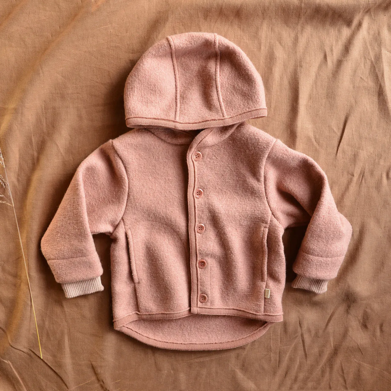 Boiled Wool Jacket (1-10y)