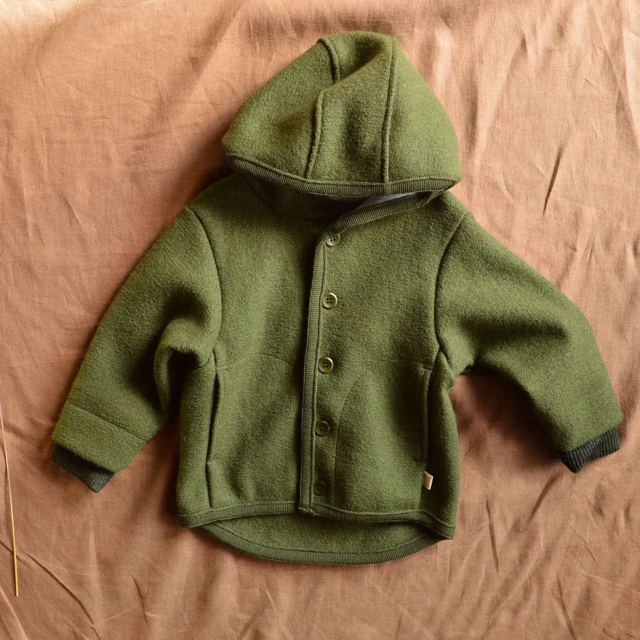 Boiled Wool Jacket (1-10y)