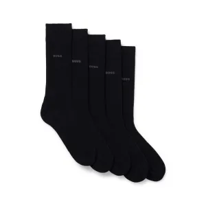 BOSS 5P RS Uni Colour CC Sock in Black