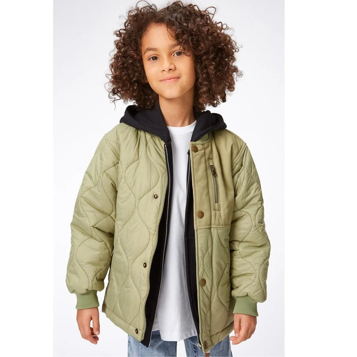 Boys Jacket | Harold- Sage | Molo