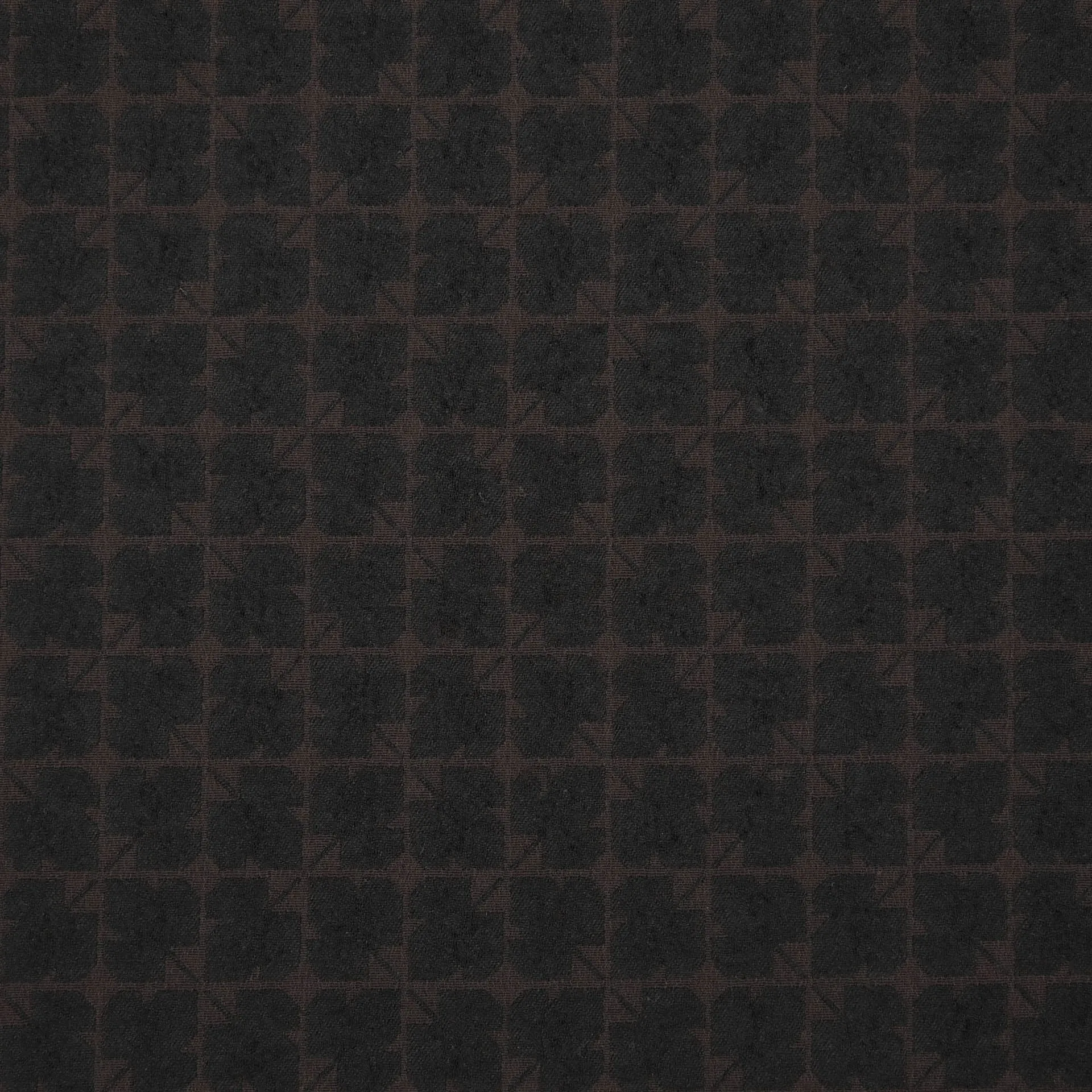 Brown and Black Jacquard Fabric 99767