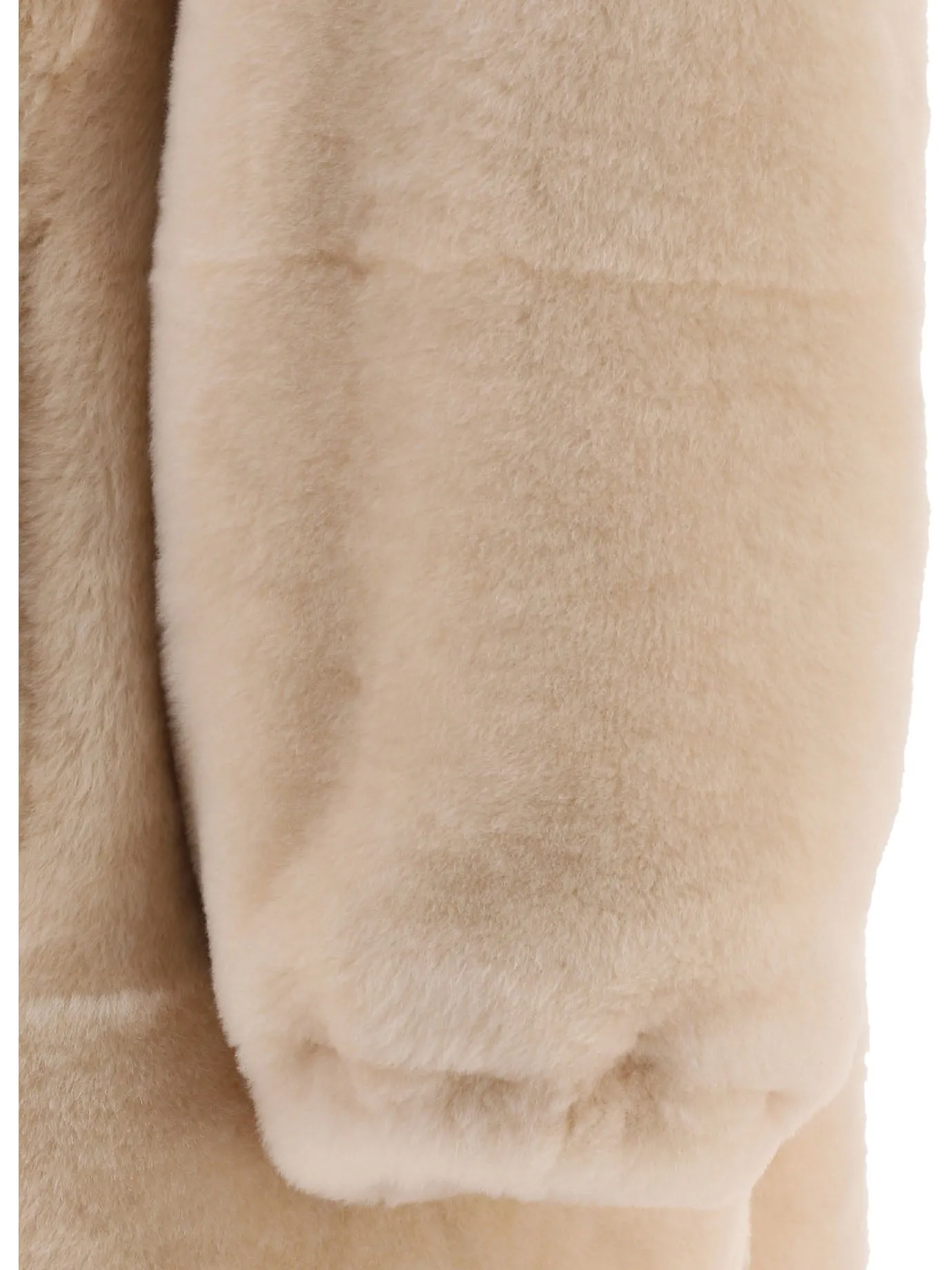 Brunello Cucinelli Shearling Zip-Up Coat