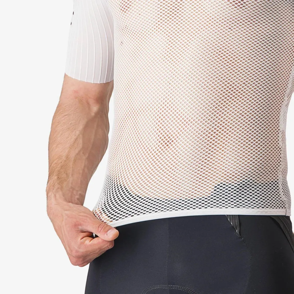 Castelli | Bolero SS Base Layer | White