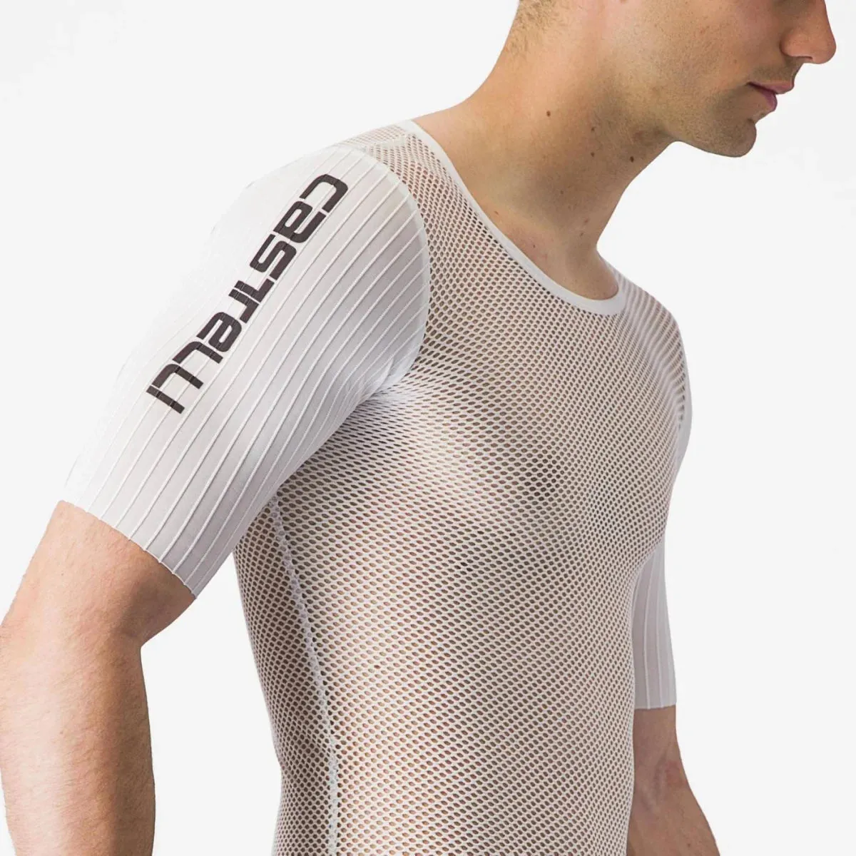 Castelli | Bolero SS Base Layer | White