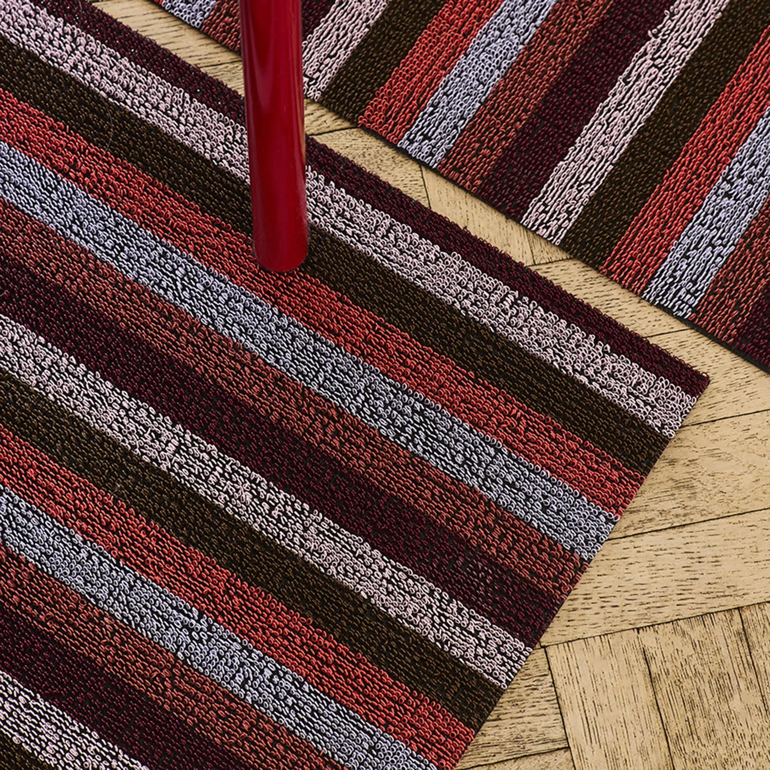 chilewich | runner mat 61x183cm (24x72") | even stripe berry