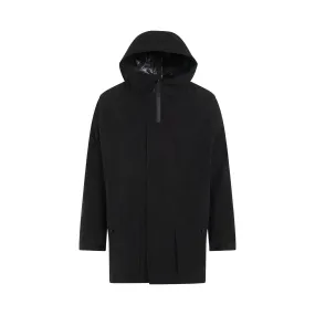 Classic Nylon Parka in Black