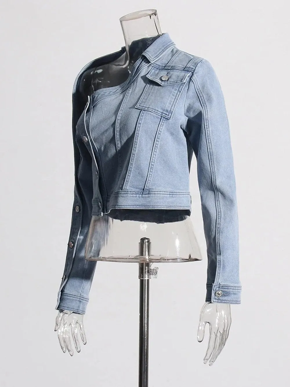 Clodagh Streetwear Denim Coat