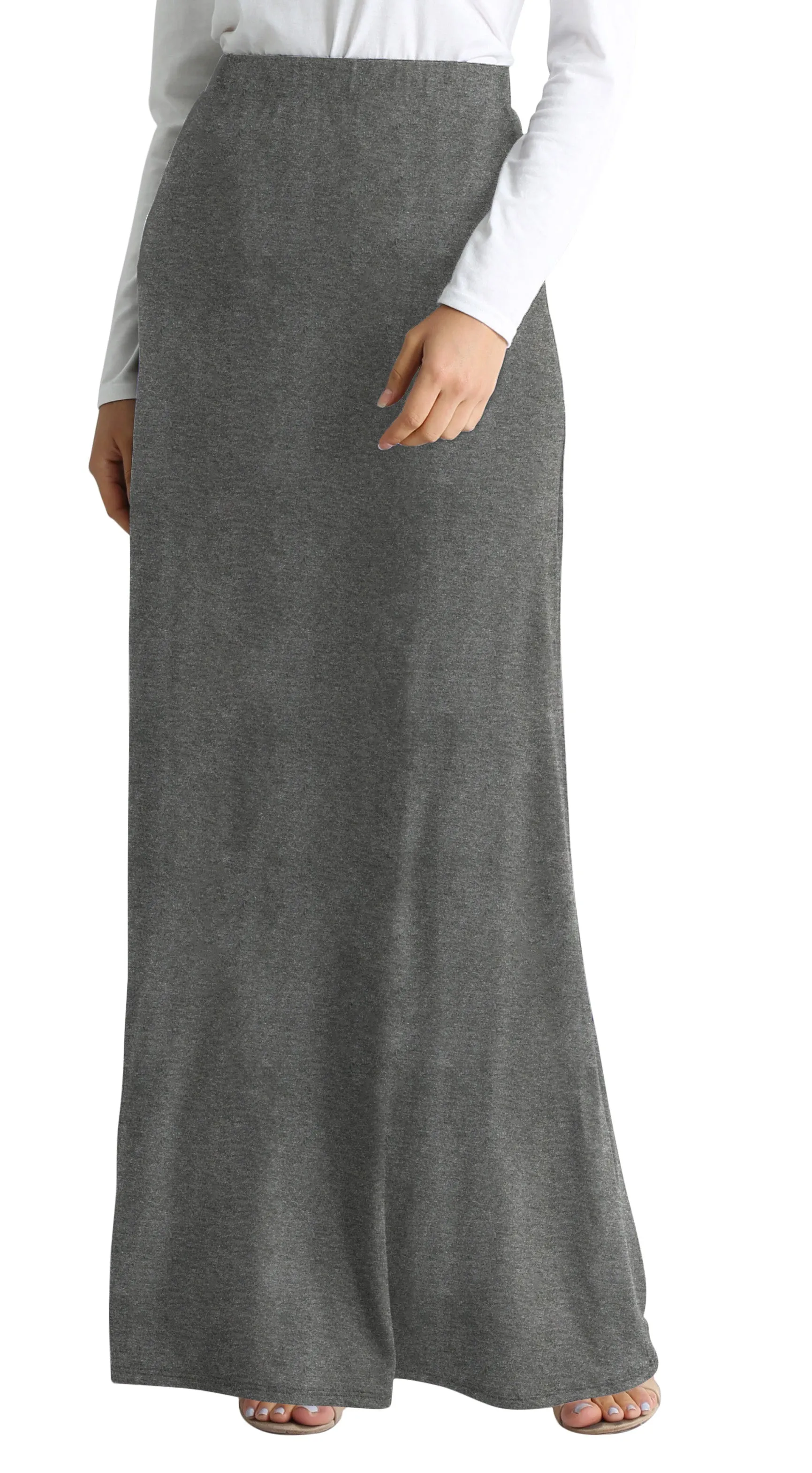 Comfort in Solids Maxi Skirt