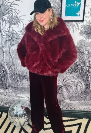 Daphne Faux Fur Coat