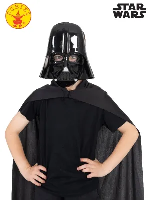 DARTH VADER CAPE AND MASK, CHILD