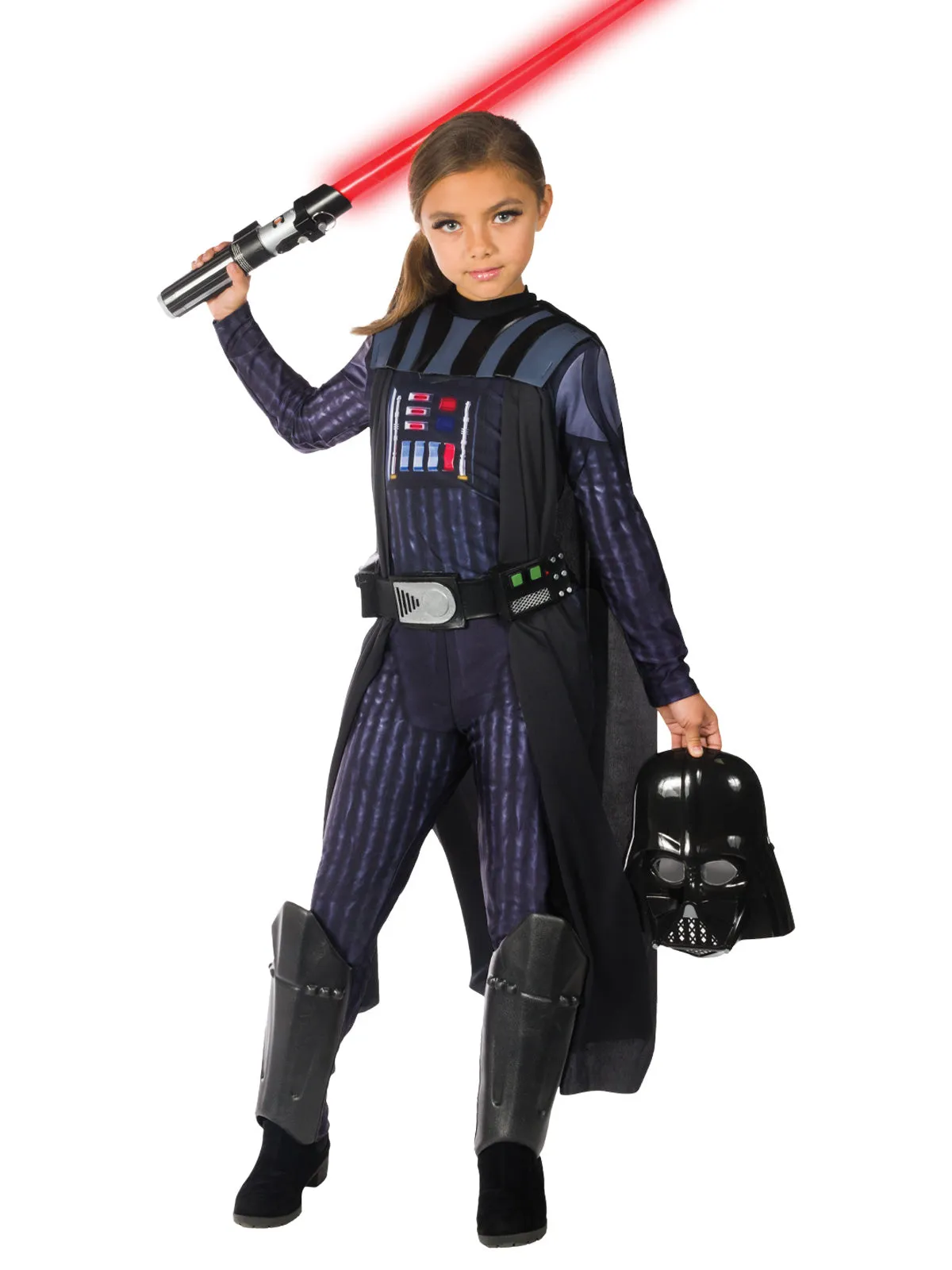 Darth Vader Deluxe Girls Costume for Kids - Star Wars