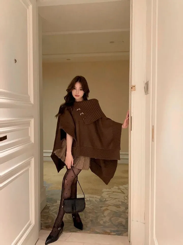 Dera Premium Winter Capes In Brown