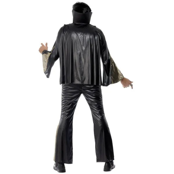 Elvis Black and Gold Costume