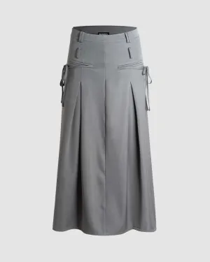 Eton Maxi Pleated Skirt