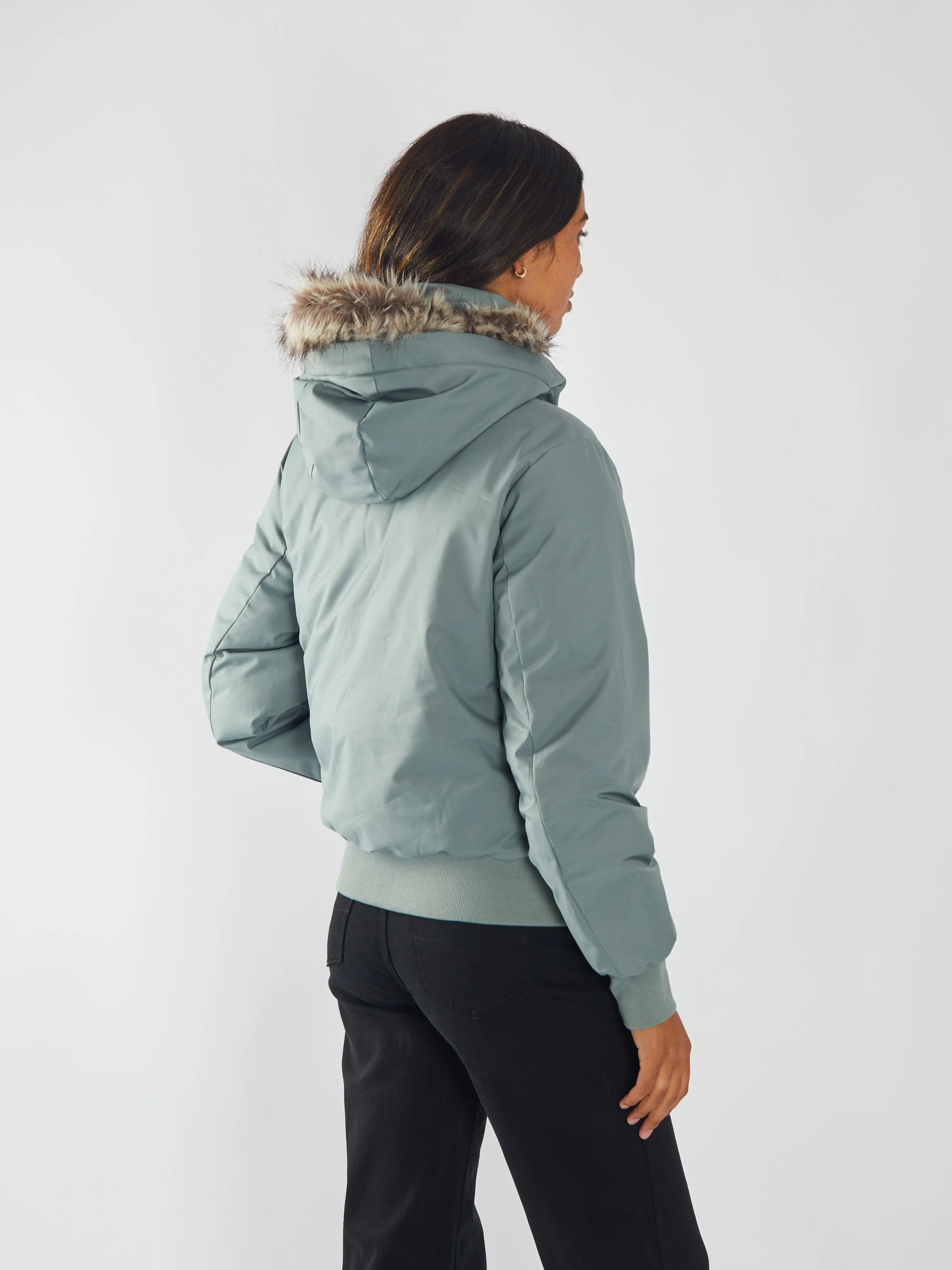 Evelyn Jacket Sage Leaf