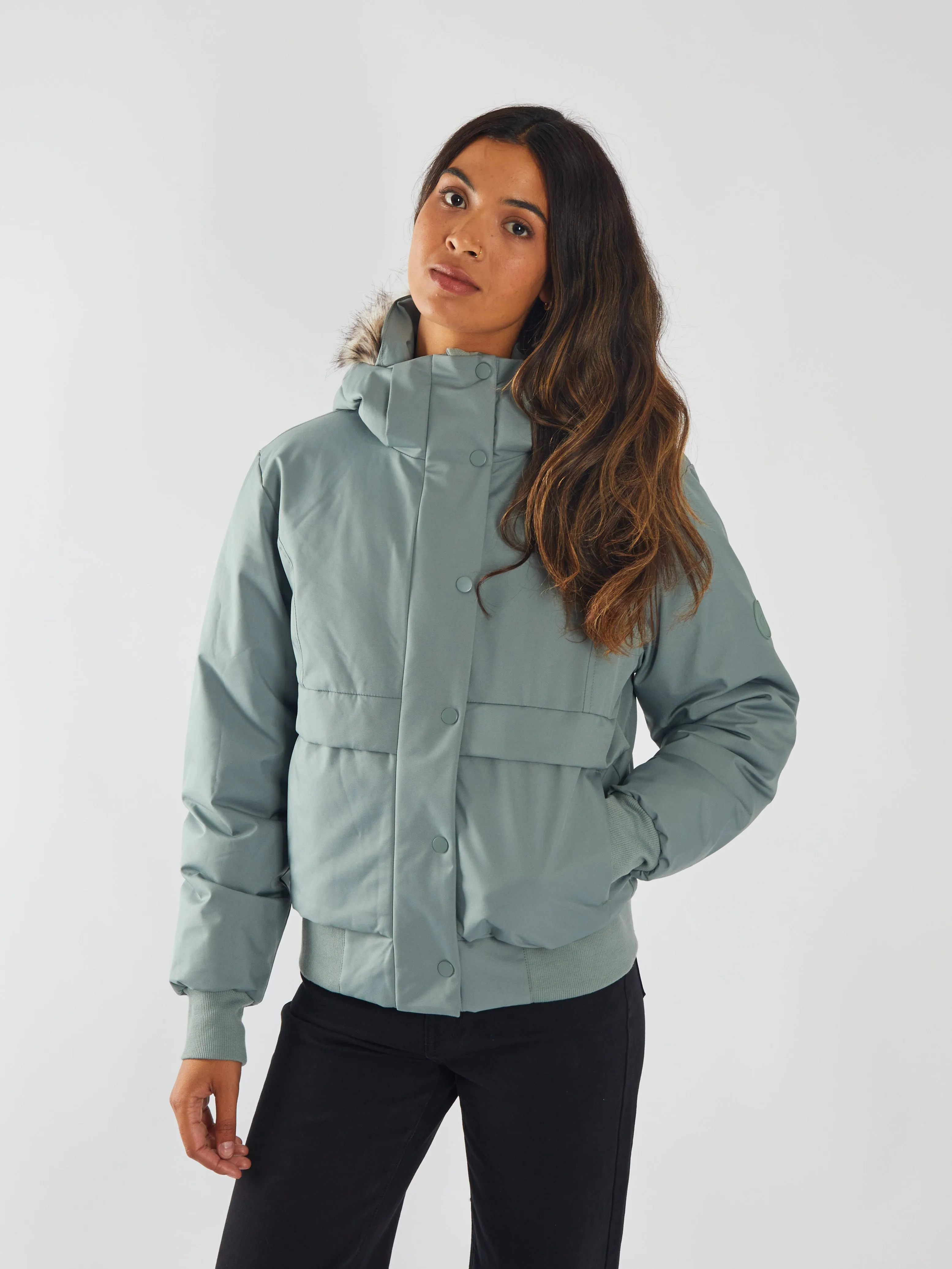 Evelyn Jacket Sage Leaf