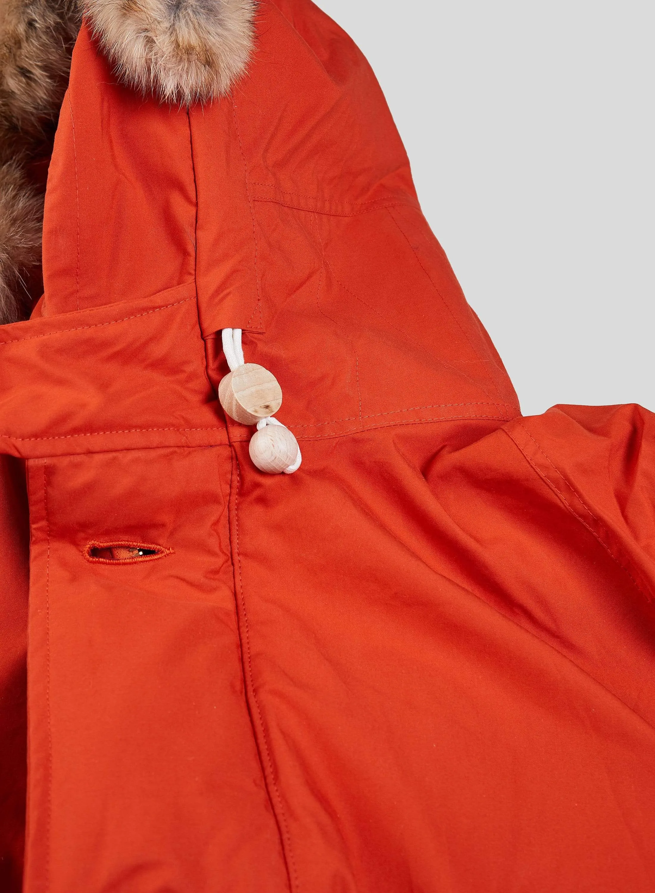 Everest Parka in Orange