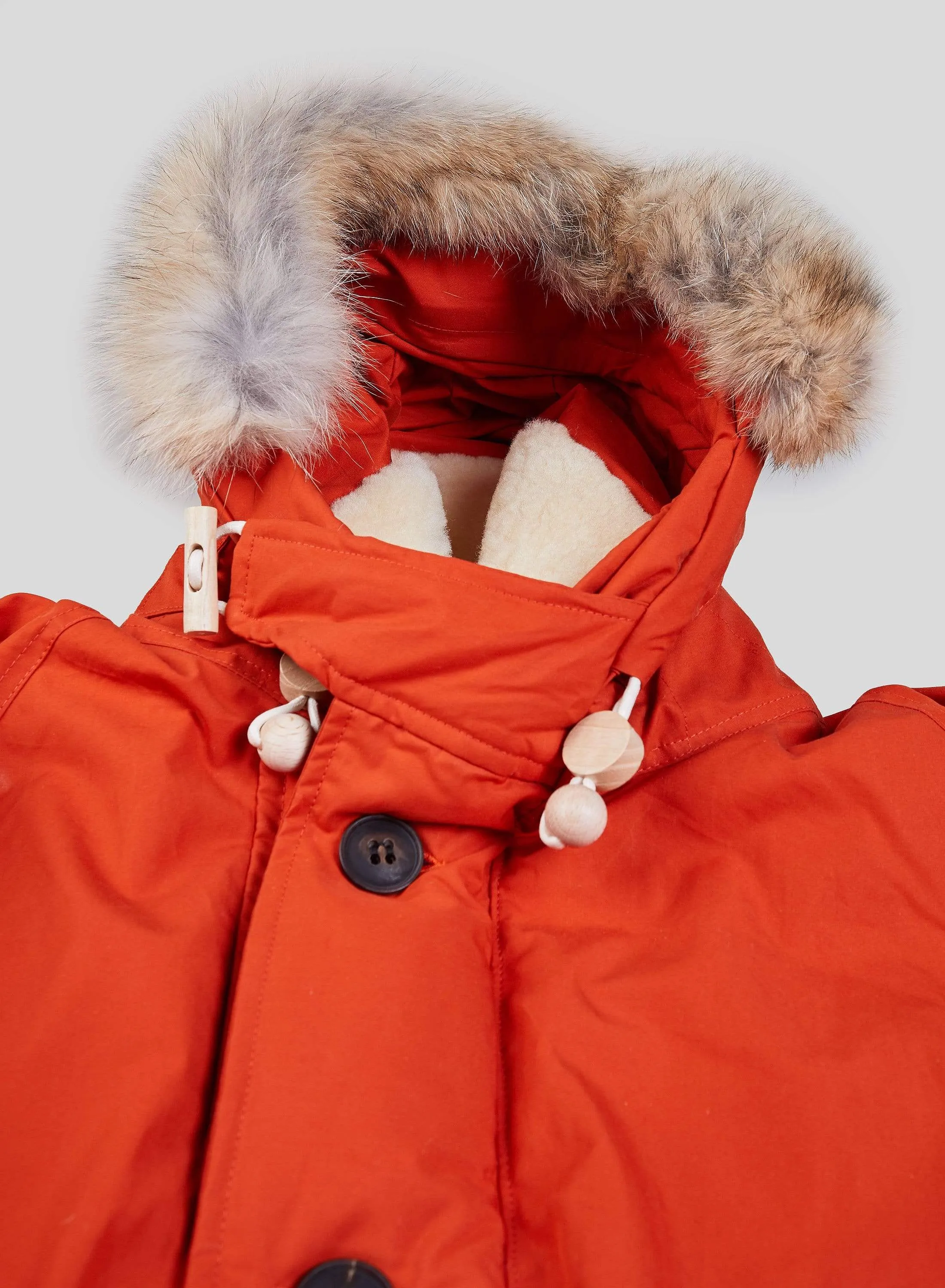 Everest Parka in Orange