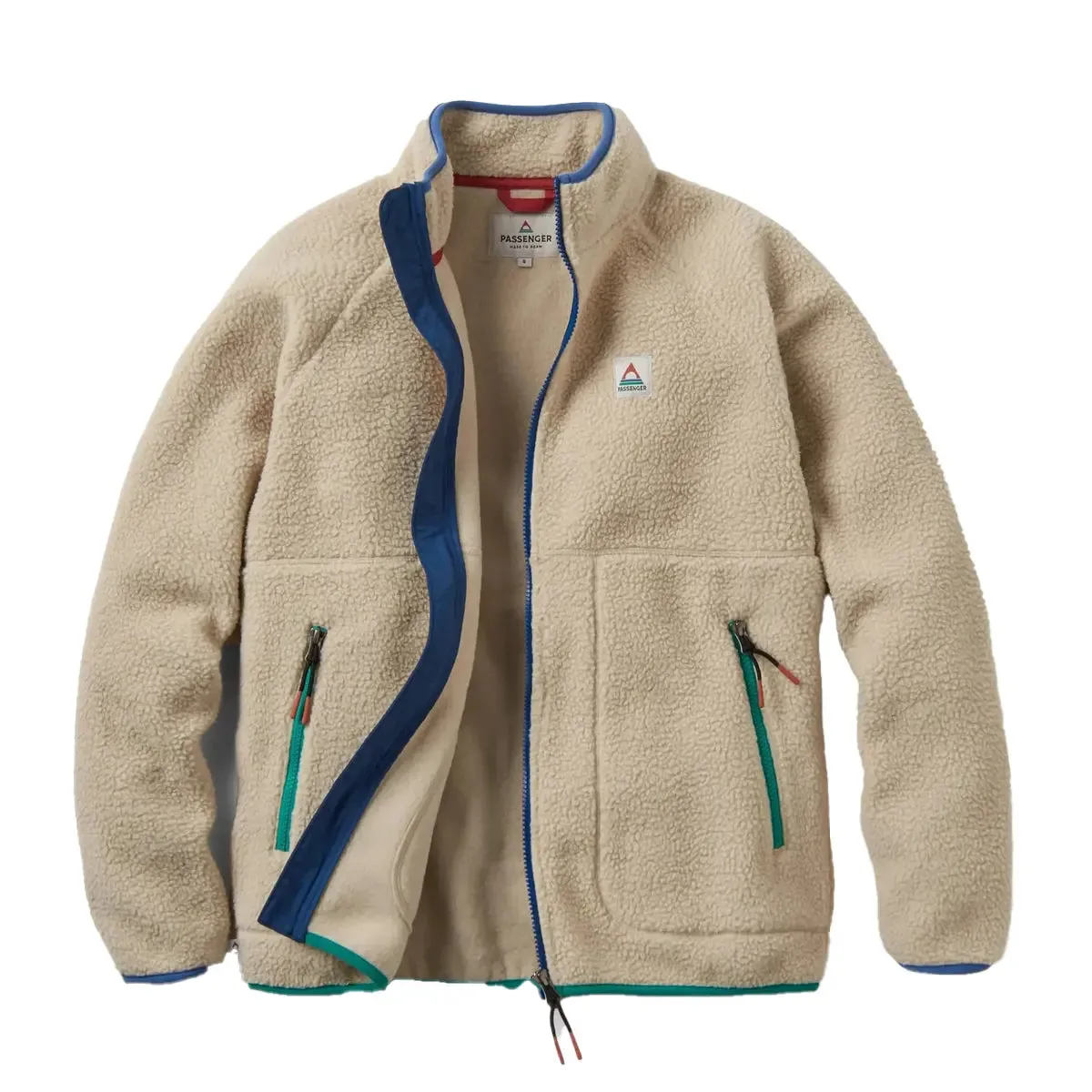 Fairbanks 2.0 Full Zip Sherpa - Oatmeal