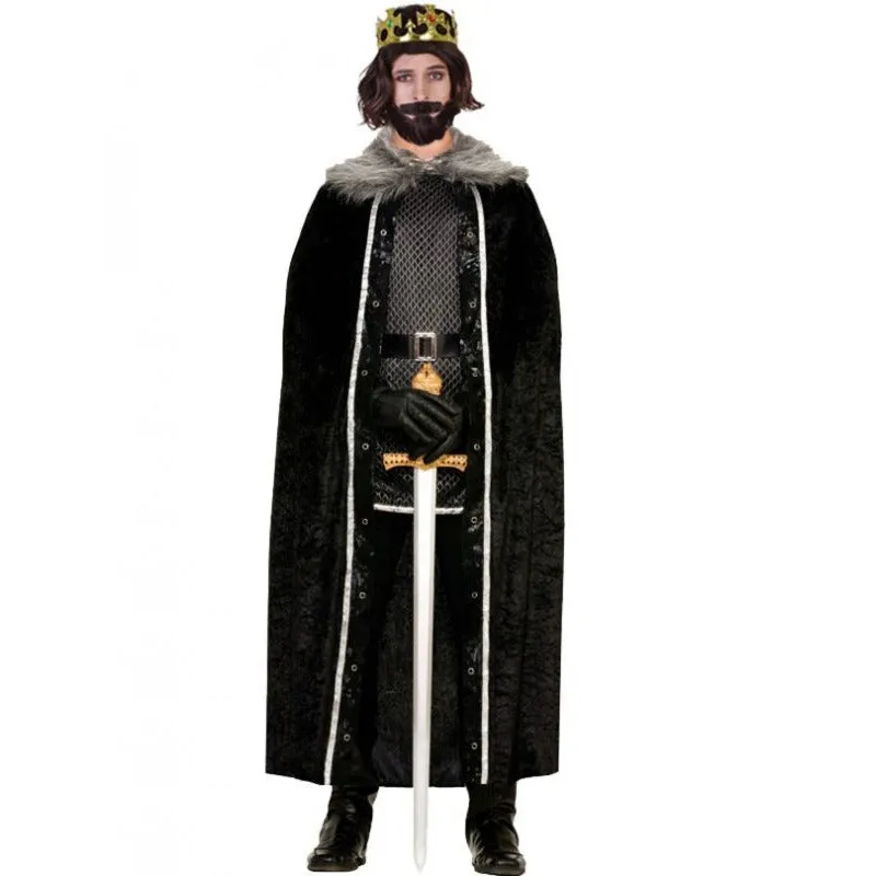 Faux Fur Medieval Cape