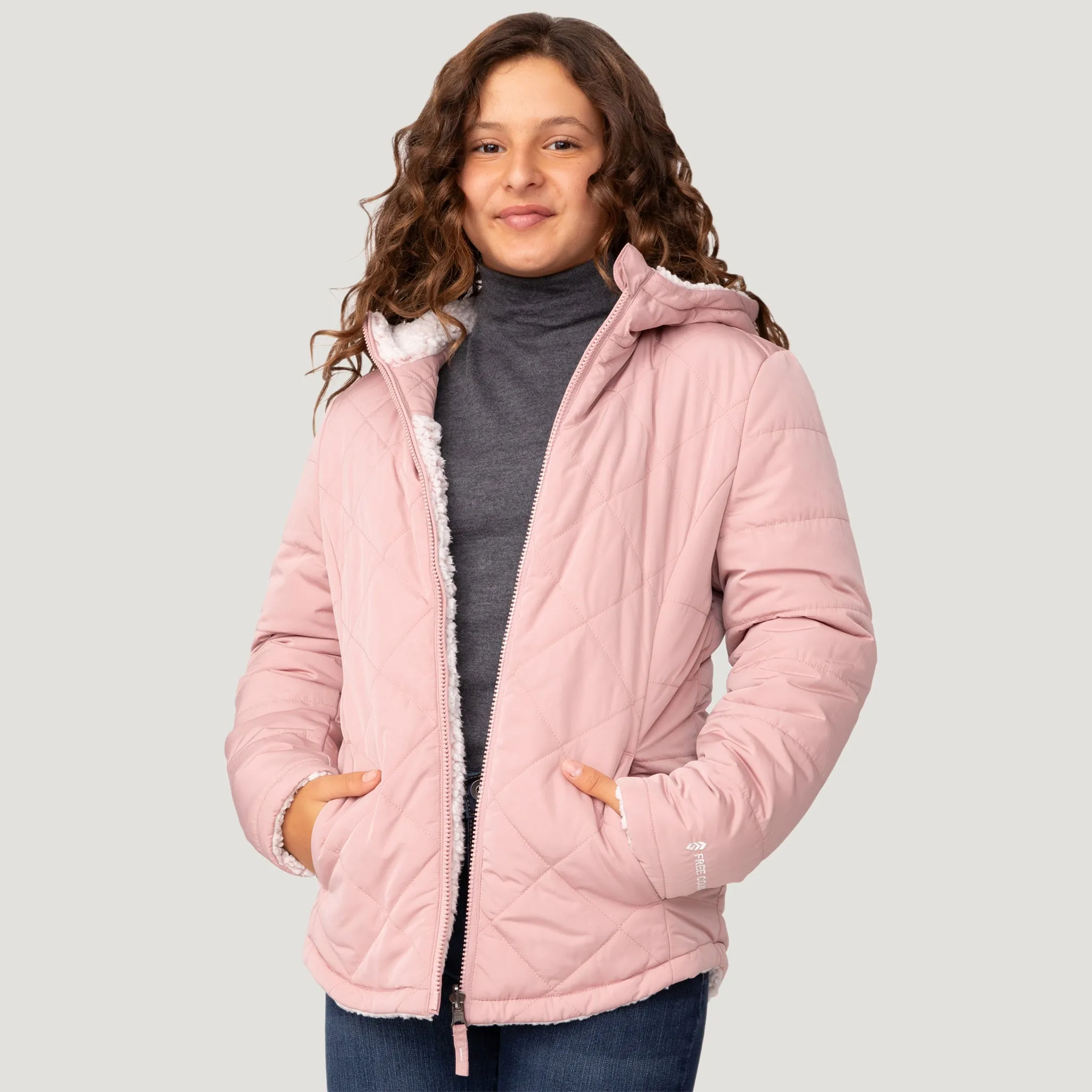 Girls' Stratus Lite Reversible Jacket