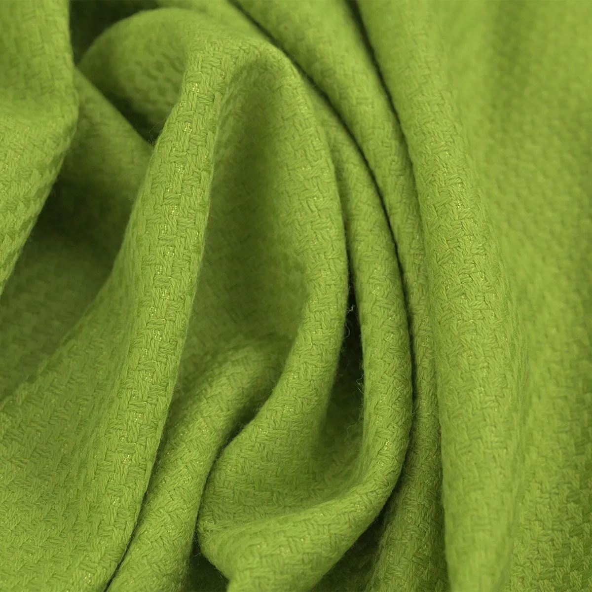 Grape Green Woollen Jacquard 99732