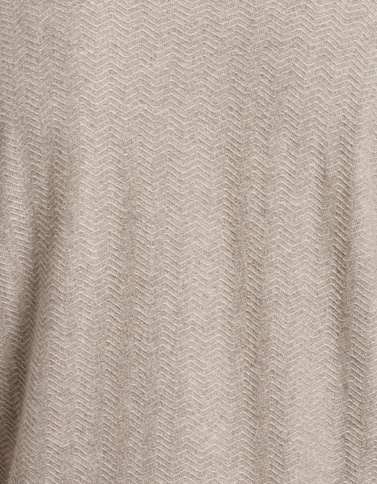 Herringbone Men's Cashmere Sweater